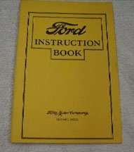 1926 Ford Model T Owner's Manual