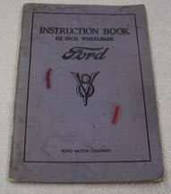 1933 Ford V8 Models Owner's Manual