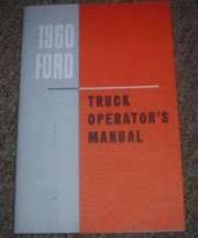 1960 Ford F-350 Truck Owner's Manual