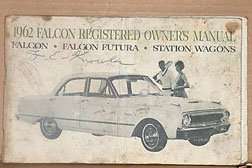 1962 Ford Falcon & Ranchero Owner's Manual
