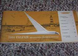 1964 Ford Falcon & Ranchero Owner's Manual