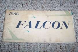 1966 Ford Falcon & Ranchero Owner's Manual