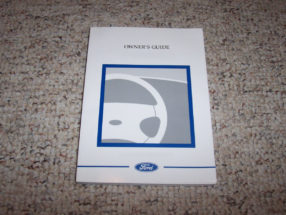 1968 Ford E-Series 100-200 Econoline Owner's Manual