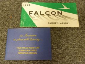 1969 Ford Falcon Owner's Manual Set