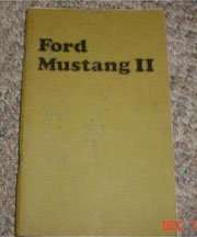 1974 Ford Mustang II Owner's Manual