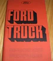 1975 Ford C-Series Truck Owner's Manual