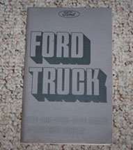 1975 Ford L-Series Truck Owner's Manual
