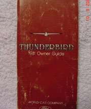 1981 Ford Thunderbird Owner's Manual