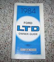 1984 Ford LTD Owner's Manual