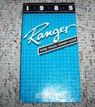 1985 Ford Ranger Owner's Manual