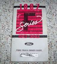 1987 Ford Truck F Series 150-350 Owner's Manual
