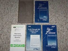 1988 Ford F-150 Truck Owner's Manual Set