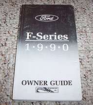 1990 Ford F-150 Truck Owner's Manual