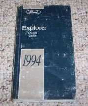 1994 Ford Explorer Owner's Manual