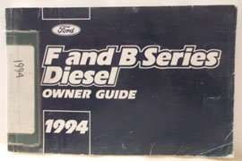 1994 Ford F-600 Truck Owner's Manual