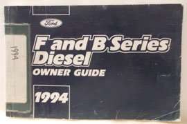 1994 Ford F-800 Truck Owner's Manual