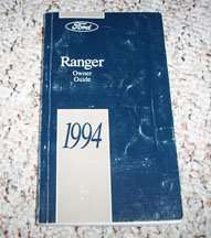 1994 Ford Ranger Owner's Manual
