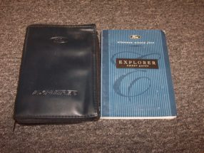 1995 Ford Explorer Owner's Manual Set