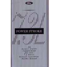 1995 Ford F-350 7.3L Power Stroke Diesel Owner's Manual Supplement
