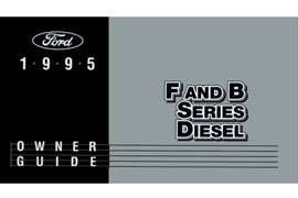 1995 Ford F-600 Diesel Truck Owner's Manual