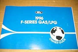 1996 Ford F-700 Gas & LPG Truck Owner's Manual