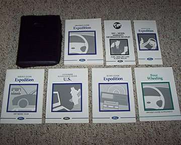 1997 Ford Expedition Owner's Manual Set