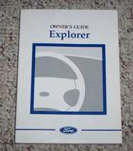 1998 Ford Explorer Owner's Manual