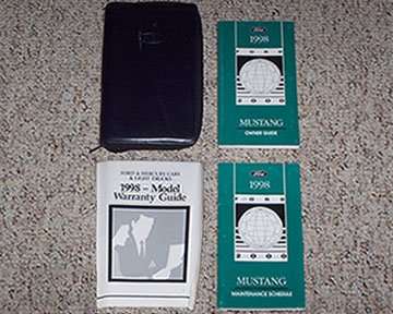 1998 FORD MUSTANG OWNER S MANUAL PDF visual data 4