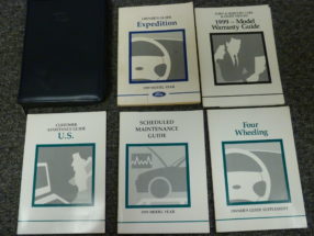 1999 Ford Expedition Owner's Manual Set