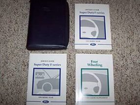1999 Ford F-550 Super Duty Truck Owner's Manual Set