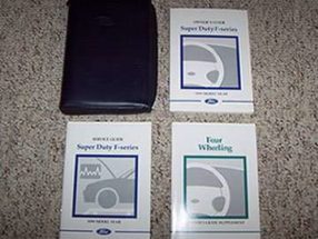 1999 Ford F-250 Super Duty Truck Owner's Operator Manual User Guide Set