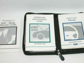 2000 Ford Focus Owner's Manual Set
