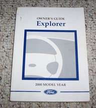 2000 Ford Explorer Owner's Manual