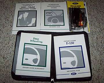 2000 Ford F-150 Truck Owner Operator User Guide Manual Set 2000 Ford F-150 Truck Owner Operator User Guide Manual Set