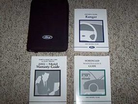 2002 Ford Ranger Owner's Manual Set