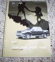 2004 Ford Explorer Sport Trac Owner's Manual