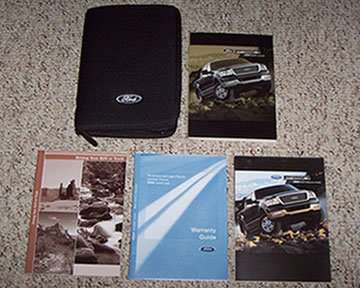 2004 Ford F-150 Owner's Manual Set