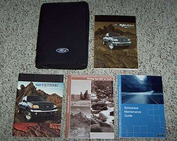 2004 Ford Ranger Owner's Manual Set 2004 Ford Ranger Owner's Manual Set