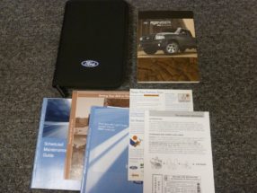 2005 Ford Ranger Owner's Manual Set
