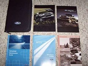 2005 Ford F-150 Truck Owner's Manual Set