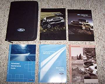 2005 Ford F-150 Truck Owner's Manual Set