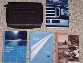 2005 Ford F-250 Super Duty Truck Harley Davidson Edition Owner's Manual Set