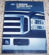 2005 Ford F-350 Super Duty Truck Owner's Manual
