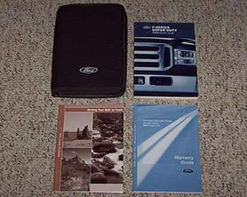 2005 Ford F-250, F-350, F-450 & F-550 Super Duty Truck Owner Operator User Guide Manual Set 2005 Ford F-250, F-350, F-450 & F-550 Super Duty Truck Owner Operator User Guide Manual Set