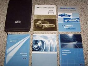 2006 Ford Crown Victoria Police & Fleet Vehicles Owner's Manual Set