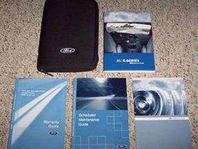2006 Ford E-Series E-150, E-250, E-350 & E-450 Owner's Operator Manual User Guide Set
