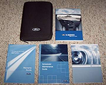 2006 Ford E-Series E-150, E-250, E-350 & E-450 Owner's Operator Manual User Guide Set 2006 Ford E-Series E-150, E-250, E-350 & E-450 Owner's Operator Manual User Guide Set