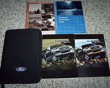 2006 Ford F-150 Truck Owner's Operator Manual User Guide Set