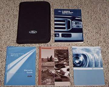 2006 Ford F-Super Duty Truck Owner's Manual Set