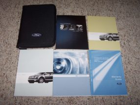 2007 Ford Edge Owner's Manual Set